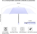 BAODINI Small UV Protection Travel Umbrella Compact - Image 4