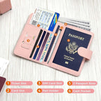 Melsbrinna Premium Leather Passport Holder Covers Case, Waterproof Rfid - Image 2
