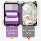 6 Set Compression Packing Cubes - Image 6