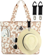LEDAOU Beach Bags for Women, Beach Bags Waterproof Sandproof, Packable Beach by LEDAOU