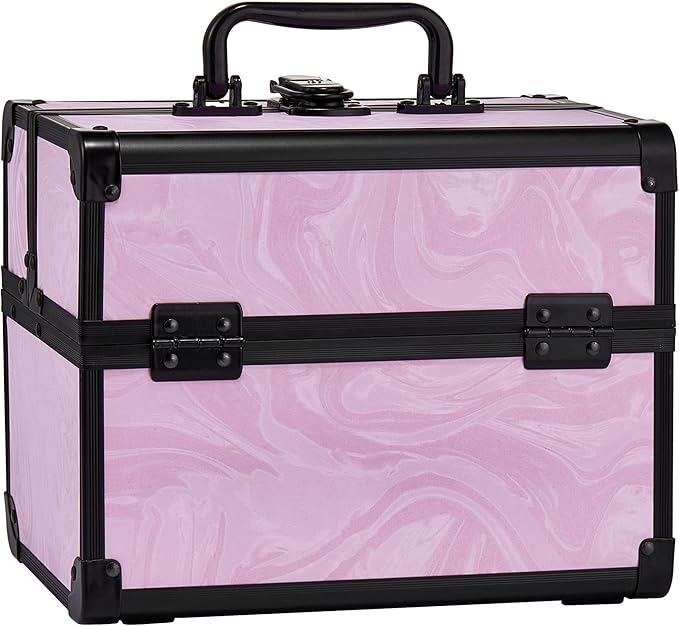 Makeup Train Case, Portable Makeup Case - Image 7