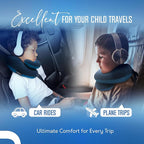 BCOZZY Kids Travel Neck Pillow – Patented Soft Child Pillow - Image 4