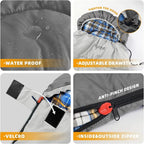 Camping Sleeping Bag, 32℉ Sleeping Bags - Image 3