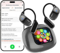 AI Translation Earbuds Real Time- 144 Languages, Meeting Assistant, LCD Touch by Unknown