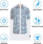 BALEINE 40'' Translucent Garment Bags, 6 Packs PEVA Dress Bag - Image 3
