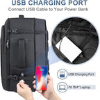 55L Carry On Backpack, Extra Large Travel Backpack - Image 6