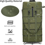 Expandable Foldable Luggage, Rolling Duffle Bag - Image 4