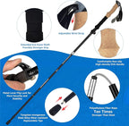 Overmont 7075 Aluminum Trekking Poles - Image 4