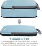 BAGAIL 4 Set/6 Set/8 Set Compression Packing Cubes Travel Accessories - Image 3