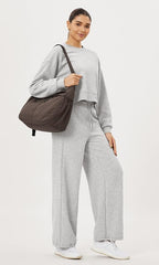 ODODOS 20L Crossbody Tote Bag Large Capacity Lightweight Hobo Shoulder Sling - Image 3