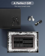 Watch Jewelry Box Organizer, 6-Slot 2-Layer Watch Case and Sunglasses Storage - Image 7