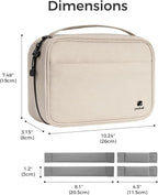 pack all Electronic Organizer Plus, Larger Capcity Cable Organizer Bag - Image 8