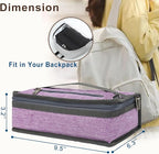 FlowFly Small Insulated Lunch box Portable Soft Bag Mini Cooler Thermal Meal - Image 4