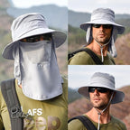 Sun Hats for Men Women Fishing Hat UPF 50+ Breathable Wide Brim Summer UV - Image 2