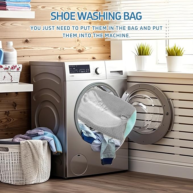 Shoe washing machine bag, Sneaker Laundry Bag - Image 7
