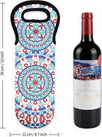 Neoprene Wine Tote Insulated Bag Single Bottle Wine Carrier Built Wine Bottle - Image 3