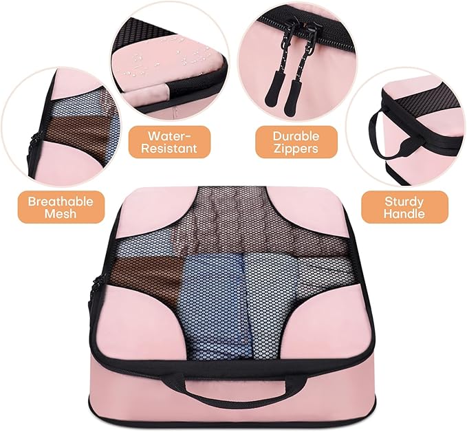 6 Set Compression Packing Cubes - Image 5