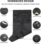 seyfocnia Convertible Travel Garment Bag, Carry on Garment Duffel Bag - Image 4