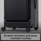 2 pieces 20/29 Aluminum Frame Carry On and Checked Luggage Set - Image 3