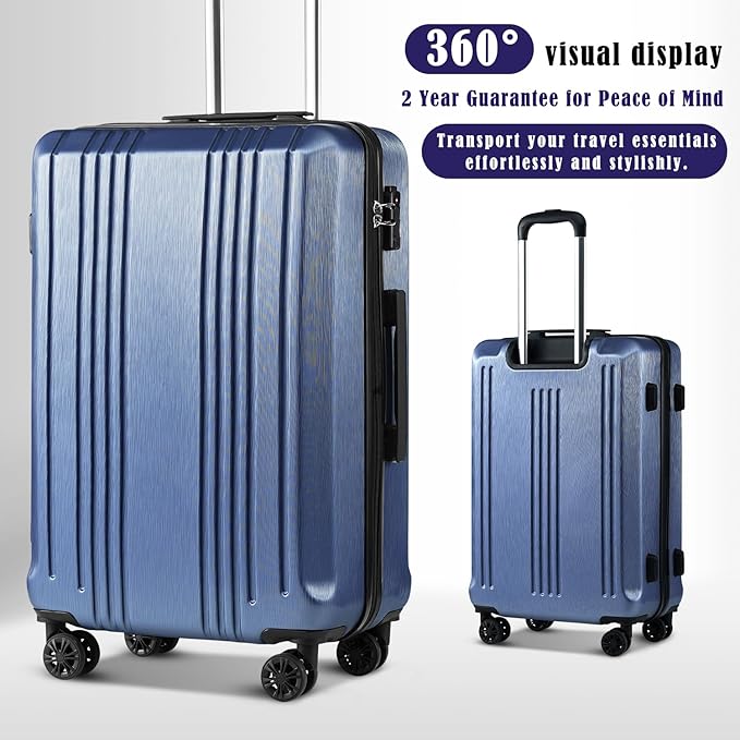 Coolife Luggage Suitcase PC+ABS - Image 2
