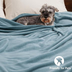PHF Ultra Soft Fleece Blanket Twin Size, No Shed No Pilling Luxury Plush Cozy - Image 5