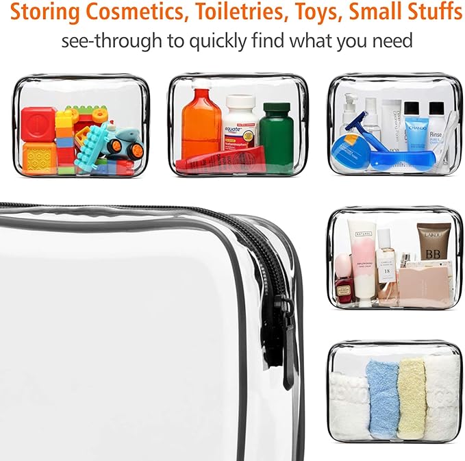 PACKISM Clear Makeup Bag - Image 5