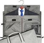 Modoker Convertible Garment Bag - 2 in 1 Hanging Suitcase Suit Travel Bags - Image 3