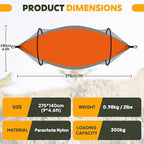 Chihee Ultra-Light Travel Camping Hammock Pop-up Net Hammock 660lbs Load - Image 3