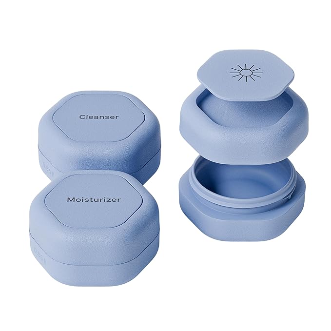 Cadence Travel Containers Basic Skincare Set by KeepYourCadence