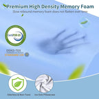 Cervical Neck Pillow for Pain Relief, Contour Memory Foam Pillows Ergonomic - Image 3