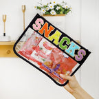 DYSHAYEN Chenille Letter Clear Zipper Pouch - Image 5
