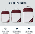 3 Set Compression Packing Cubes - Image 3