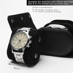 Longjet Watch Roll Travel Case for Men Portable Watches Organizer Box - Image 4