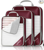 3 Set Compression Packing Cubes by NICOSHOW