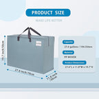 VENO 6 Pack Heavy Duty Moving Bags, Storage Bags, Packing Supplies, Top Zipper - Image 3