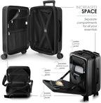 22 Inch Carry On Luggage 22x14x9 Airline Approved, Carry On Suitcase - Image 5