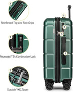 KYME Hardside Carry On Luggage 22x14x9 Airline Approved - Image 5