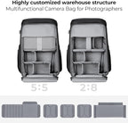 K&F CONCEPT Camera bags Waterproof 25L Large Capacity Camera Case - Image 2