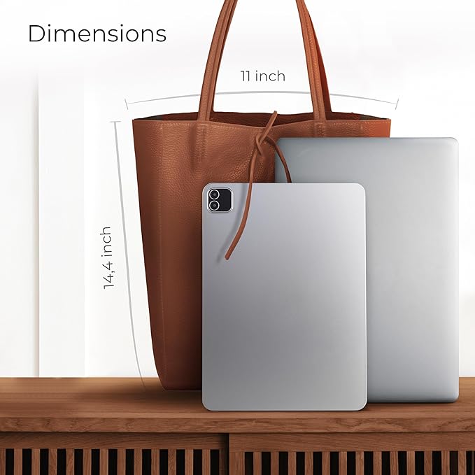 Italian Calf Leather Tote for Women - Image 2