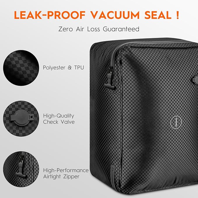 Vacuum Compression Bags with Wireless Pump – Space Saver Compression Bags - Image 4