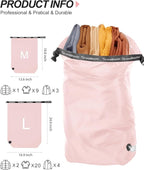 Travel Laundry Bag, Pump Free Vacuum Storage Bag Reusable Compression Dirty - Image 2