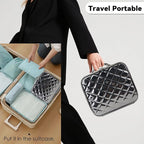 Travel Makeup Bag Makeup Cosmetic Train Case Organizer Portable Storage Bag - Image 7