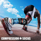 CHARMKING Compression Socks for Women & Men Circulation 15-20 mmHg is Best - Image 3