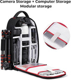 K&F Concept Camera Backpack for Photographers Large Waterproof Photography - Image 3
