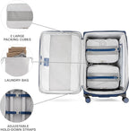 Travelpro VersaPack+ Lightweight Softside Expandable Checked Luggage, 8 Spinner - Image 5