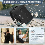 RAINSMORE Camera Backpack Hard Shell - Image 4