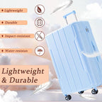 Merax 28 Inch Checked Luggage, Lightweight & Expandable Hardshell ABS Suitcase - Image 9