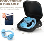 Ear Plugs for Sleeping: Reusable Earplugs for Sleep, Snoring Blocking, 2 Pairs - Image 7