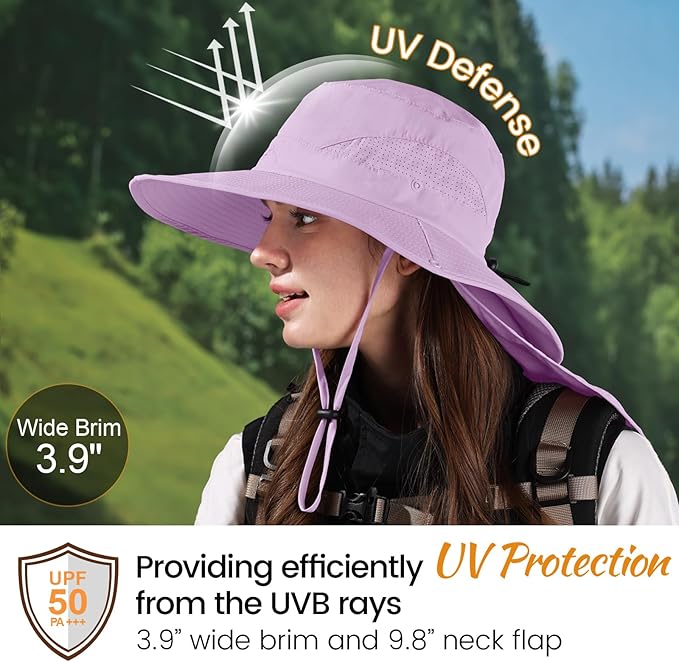 ZOORON Sun Hat for Men Women Fishing Hat - Image 3