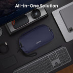 tomtoc Electronic Organizer Travel Case Performance, Water Resistant Dual - Image 3